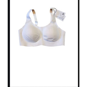 Nwt Knix White & Beige Wireless Bra L